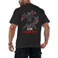 Run I Dare You Baseball Catcher Graphic Players Fans Men's Back Print T-Shirt Run I Dare You Baseball Catcher Graphic Players Fans Men's Back Print T-Shirt