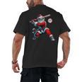 Santa Baseball Six Seven 6 7 Meme Christmas Men Boys Player Men's Back Print T-Shirt Santa Baseball Six Seven 6 7 Meme Christmas Men Boys Player Men's Back Print T-Shirt