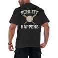Schlitt Happens Baseball Apparel Love The Bronx Men's Back Print T-Shirt Schlitt Happens Baseball Apparel Love The Bronx Men's Back Print T-Shirt