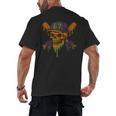 Six Seven 6 7 Baseball Skull Drip Halloween Horror Sports Men's Back Print T-Shirt Six Seven 6 7 Baseball Skull Drip Halloween Horror Sports Men's Back Print T-Shirt