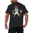 Six Seven 67 Baseball Cat Birthday Men Kids Boys Men's Back Print T-Shirt Six Seven 67 Baseball Cat Birthday Men Kids Boys Men's Back Print T-Shirt