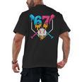 Six Seven Baseball Ice Cream Drip Cool 67 Gen Alpha Slang Men's Back Print T-Shirt Six Seven Baseball Ice Cream Drip Cool 67 Gen Alpha Slang Men's Back Print T-Shirt