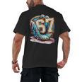 Six Seven Baseball Lifestyle 67 Meme Gen Alpha Slang Men's Back Print T-Shirt Six Seven Baseball Lifestyle 67 Meme Gen Alpha Slang Men's Back Print T-Shirt