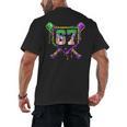 Six Seven Mardi Gras Baseball Sports Party Men's Back Print T-Shirt Six Seven Mardi Gras Baseball Sports Party Men's Back Print T-Shirt