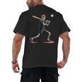 Skeleton Baseball Halloween Costume Men Boys Kids Men's Back Print T-Shirt Skeleton Baseball Halloween Costume Men Boys Kids Men's Back Print T-Shirt