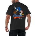 Sonic The Hedgehog Sonic Baseball Est 1991 Men's Back Print T-Shirt