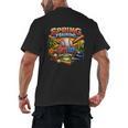 Spring Training 2026 Baseball Fan Retro Palm Cactus Men's Back Print T-Shirt Spring Training 2026 Baseball Fan Retro Palm Cactus Men's Back Print T-Shirt
