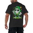 St Patrick Day Baseball Drip Ice Cream Men Boys Kids Men's Back Print T-Shirt St Patrick Day Baseball Drip Ice Cream Men Boys Kids Men's Back Print T-Shirt