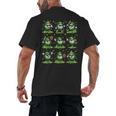 St Patricks Day Baseball Ice Cream Boys Baseball Player Men's Back Print T-Shirt St Patricks Day Baseball Ice Cream Boys Baseball Player Men's Back Print T-Shirt