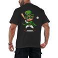 St Patrick’s Day Leprechaun Baseball Irish Graphic Men's Back Print T-Shirt St Patrick’s Day Leprechaun Baseball Irish Graphic Men's Back Print T-Shirt