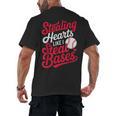 Stealing Hearts Like I Steal Bases Cute Baseball Boys Men's Back Print T-Shirt Stealing Hearts Like I Steal Bases Cute Baseball Boys Men's Back Print T-Shirt