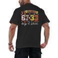 I Survived 6733 Days Baseball Football Basketball 100 Days Men's Back Print T-Shirt I Survived 6733 Days Baseball Football Basketball 100 Days Men's Back Print T-Shirt