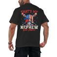 That's My Nephew Out There Baseball Cream Drip Crossed Bat Men's Back Print T-Shirt That's My Nephew Out There Baseball Cream Drip Crossed Bat Men's Back Print T-Shirt