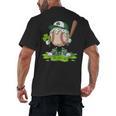 Toddler Baseball Drip Ice Cream Boys Kids St Patricks Day Men's Back Print T-Shirt Toddler Baseball Drip Ice Cream Boys Kids St Patricks Day Men's Back Print T-Shirt