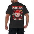 Valentines Day Baseball Drip Boys Bruh Ice Cream Toddler Kid Men's Back Print T-Shirt Valentines Day Baseball Drip Boys Bruh Ice Cream Toddler Kid Men's Back Print T-Shirt