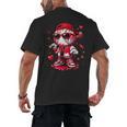 Valentines Day Baseball Drip Ice Cream For Boys Kids Teens Men's Back Print T-Shirt Valentines Day Baseball Drip Ice Cream For Boys Kids Teens Men's Back Print T-Shirt