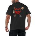 Valentines Day Baseball Red Heart Love Boys Kids Tee Men's Back Print T-Shirt Valentines Day Baseball Red Heart Love Boys Kids Tee Men's Back Print T-Shirt