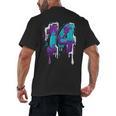 Vintage Baseball 14 Number Men's Back Print T-Shirt Vintage Baseball 14 Number Men's Back Print T-Shirt