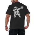 Vintage Dabbing Santa Christmas Baseball Xmas Costume Men's Back Print T-Shirt Vintage Dabbing Santa Christmas Baseball Xmas Costume Men's Back Print T-Shirt