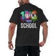 Women's 100 Days Of School Dripping Baseball Boys Kids Teacher Men's Back Print T-Shirt Women's 100 Days Of School Dripping Baseball Boys Kids Teacher Men's Back Print T-Shirt