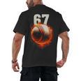 Women's 67 Baseball Boys Birthday Teens Six Seven Brainrot Men's Back Print T-Shirt Women's 67 Baseball Boys Birthday Teens Six Seven Brainrot Men's Back Print T-Shirt