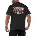 XOXO Physical Education Valentines Day Baseball Football Men Men's Back Print T-Shirt