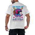 100 Days Of 3rd Grade Baseball 100th Day Of School Boys Kids Men's Back Print T-Shirt 100 Days Of 3rd Grade Baseball 100th Day Of School Boys Kids Men's Back Print T-Shirt