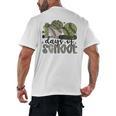 100 Days Of School Baseball Camo Cap Kids Boys 100th Day Men's Back Print T-Shirt 100 Days Of School Baseball Camo Cap Kids Boys 100th Day Men's Back Print T-Shirt