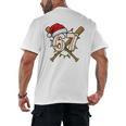 67 Baseball Xmas Lights Santa Hat Holiday Men's Back Print T-Shirt 67 Baseball Xmas Lights Santa Hat Holiday Men's Back Print T-Shirt