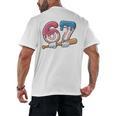Baseball 67 Kids Ice Cream Drip Six Seven Youth Boys Men's Back Print T-Shirt Baseball 67 Kids Ice Cream Drip Six Seven Youth Boys Men's Back Print T-Shirt