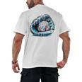 Baseball Drip Ice Cream Sprinkles Baseball Glove Premium Tri-Blend Men's Back Print T-Shirt Baseball Drip Ice Cream Sprinkles Baseball Glove Premium Tri-Blend Men's Back Print T-Shirt