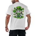 Baseball Drip Icecream Apparel Youth Boy St Patrick Day Men's Back Print T-Shirt Baseball Drip Icecream Apparel Youth Boy St Patrick Day Men's Back Print T-Shirt