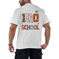 Baseball Football Basketball I Survived 100 Days Of School Men's Back Print T-Shirt