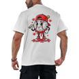 Baseball Ice Cream Valentine Dripping Game Day Men Boys Kids Men's Back Print T-Shirt Baseball Ice Cream Valentine Dripping Game Day Men Boys Kids Men's Back Print T-Shirt