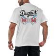 Baseball Mom – Proud Dugout Supporter Men's Back Print T-Shirt Baseball Mom – Proud Dugout Supporter Men's Back Print T-Shirt