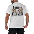 Baseball Senior Class Of 2027 Senior 2027 Graduation Women Men's Back Print T-Shirt