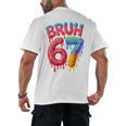 Bruh 67 Baseball Drip Number 67 Player 67th Birthday Men's Back Print T-Shirt Bruh 67 Baseball Drip Number 67 Player 67th Birthday Men's Back Print T-Shirt