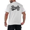Bruh Baseball Style Number 67 Sports Bro Slang Meme Brother Men's Back Print T-Shirt Bruh Baseball Style Number 67 Sports Bro Slang Meme Brother Men's Back Print T-Shirt