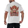 Chinese New Year 2026 Fire Horse Celebration Raglan Baseball Tee Men's Back Print T-Shirt