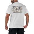 Game Day Just A Baseball Goose Cute Duck Team Sports Men's Back Print T-Shirt Game Day Just A Baseball Goose Cute Duck Team Sports Men's Back Print T-Shirt