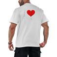 I Heart My Wawa Raglan Baseball Tee Men's Back Print T-Shirt I Heart My Wawa Raglan Baseball Tee Men's Back Print T-Shirt