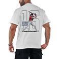 Jarren Duran Boston MLB Baseball Players MLBJDU202M Men's Back Print T-Shirt