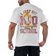 I Just Hit 100 Days Of School Baseball Lovers Fans Boys Kids Men's Back Print T-Shirt I Just Hit 100 Days Of School Baseball Lovers Fans Boys Kids Men's Back Print T-Shirt