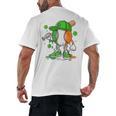 Kids Boys St Patricks Day Irish Flag Kids Baseball Ice Cream Drip Men's Back Print T-Shirt Kids Boys St Patricks Day Irish Flag Kids Baseball Ice Cream Drip Men's Back Print T-Shirt