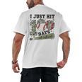 Kids I Just Hit 100 Days Boys 100 Days Of School Baseball Kids Men's Back Print T-Shirt Kids I Just Hit 100 Days Boys 100 Days Of School Baseball Kids Men's Back Print T-Shirt