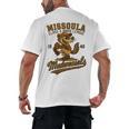 Missoula Mudweasels Retro Minor League Baseball Men's Back Print T-Shirt Missoula Mudweasels Retro Minor League Baseball Men's Back Print T-Shirt