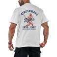 Negro League Baseball History Month Cincinnati Ohio Men's Back Print T-Shirt Negro League Baseball History Month Cincinnati Ohio Men's Back Print T-Shirt