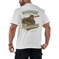 Riverside Ravagers Retro Minor League Baseball Men's Back Print T-Shirt Riverside Ravagers Retro Minor League Baseball Men's Back Print T-Shirt