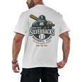 Sioux City Silverbacks Retro Minor League Baseball Men's Back Print T-Shirt