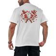 Six Seven 67 Meme Baseball Coquette Bow Valentine Men's Back Print T-Shirt Six Seven 67 Meme Baseball Coquette Bow Valentine Men's Back Print T-Shirt